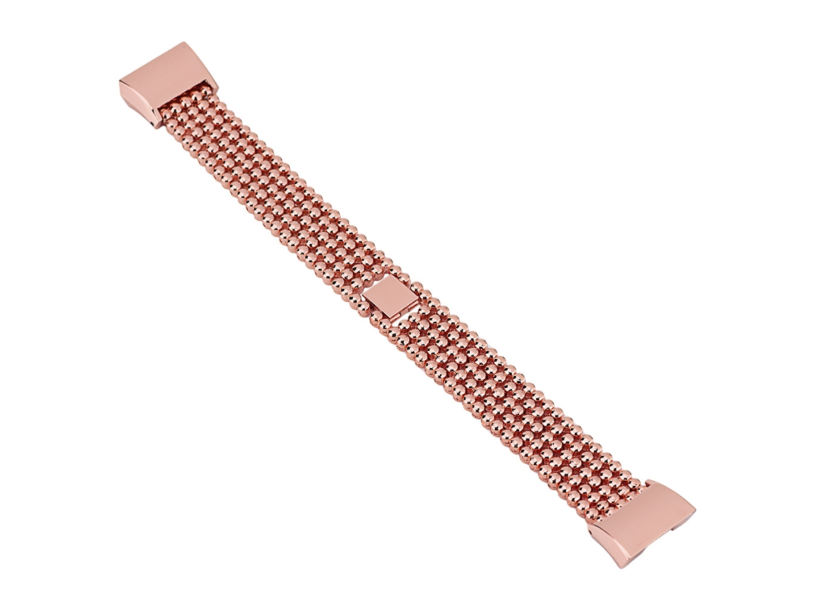 Correa De Repuesto De Banda De Reloj De Metal Compatible Con Fitbit Charge 2