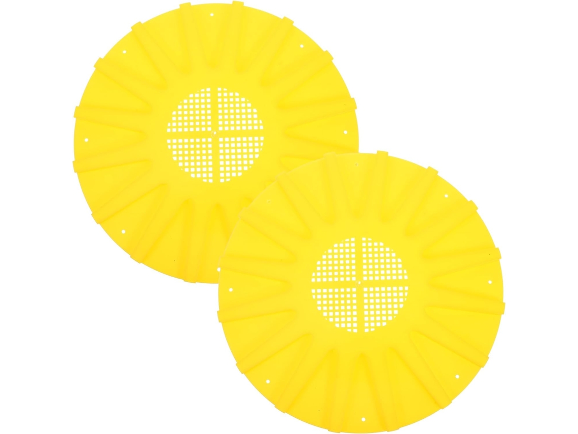 Equipo De Escape Para Abejas, 2 Piezas, Bandeja De Escape De Plástico Con Ranuras De Ventilación Para Apicultura,