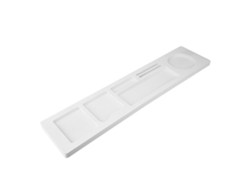 Organizador de Escritorio de Oficina, Soporte para Teclado, 54 x 11 x 9,5 cm NEVEANCE