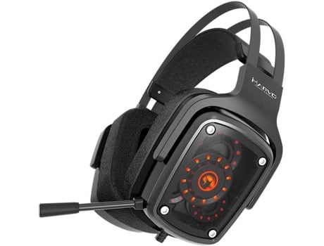 Auriculares Gaming con Cable SCORPION MA-HG9046 (On Ear - Negro)