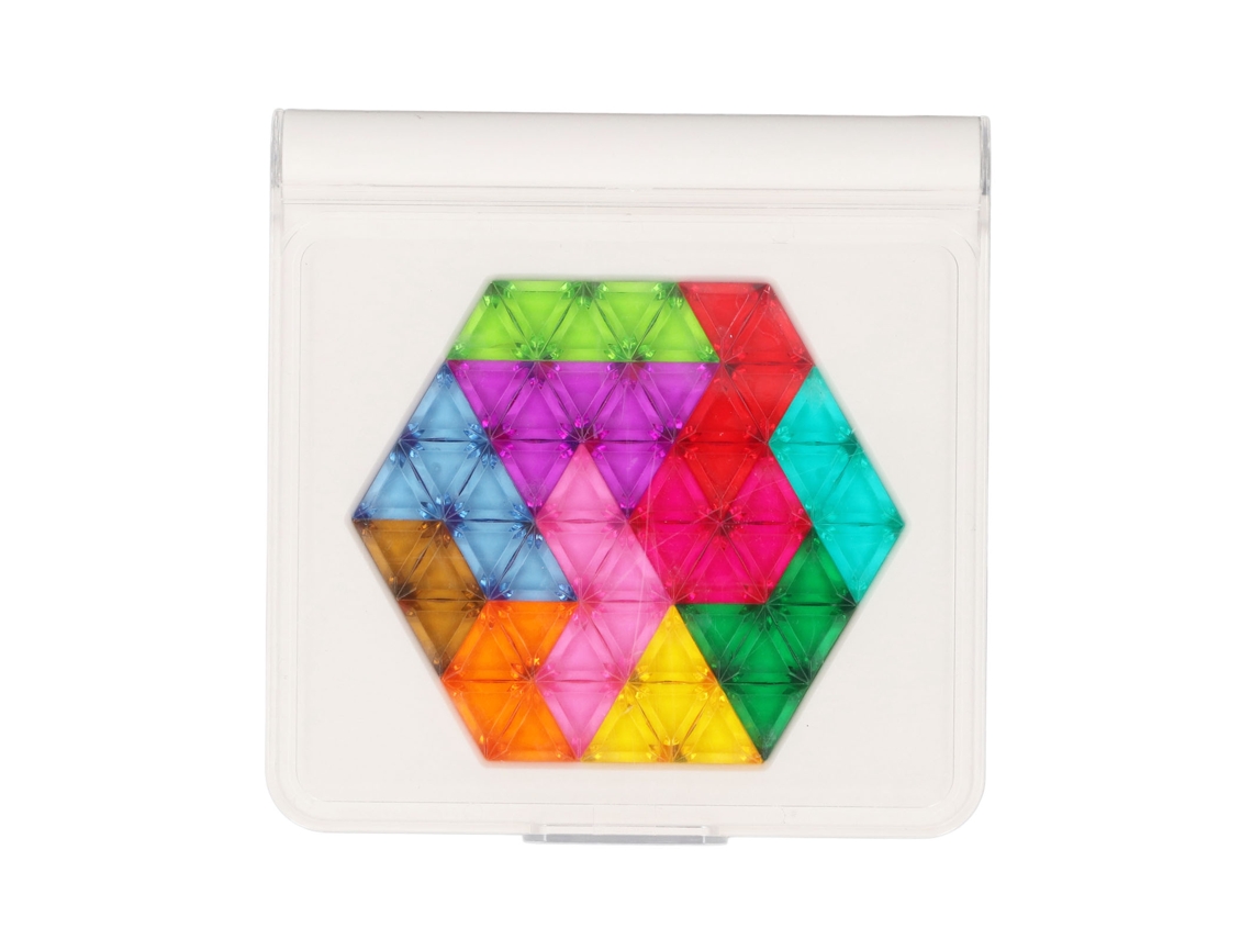 Rompecabezas Tangram Infantil De Plástico Juego De Mesa Para Niños Entrenamiento De Pensamiento Lógico Juguete Educativo Interacción Padre-hijo