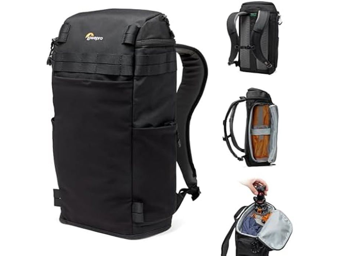Mochila para portátil Protactic Lite BP 150 Aw III de 14 pulgadas, con acceso superior y lateral, mochila para fotografía profesional de Lowepro