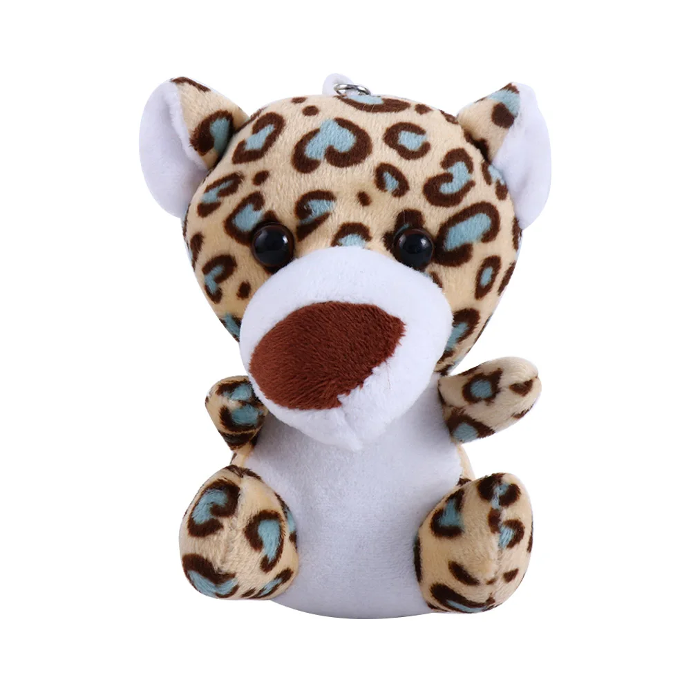 Llavero De Peluche De La Serie De Animales De La Selva (leopardo)