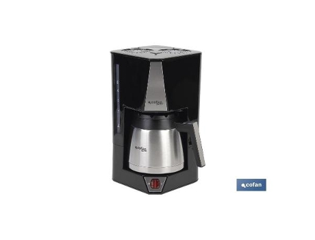 Cafetera eléctrica de goteo 800w 10 tazas modelo irina