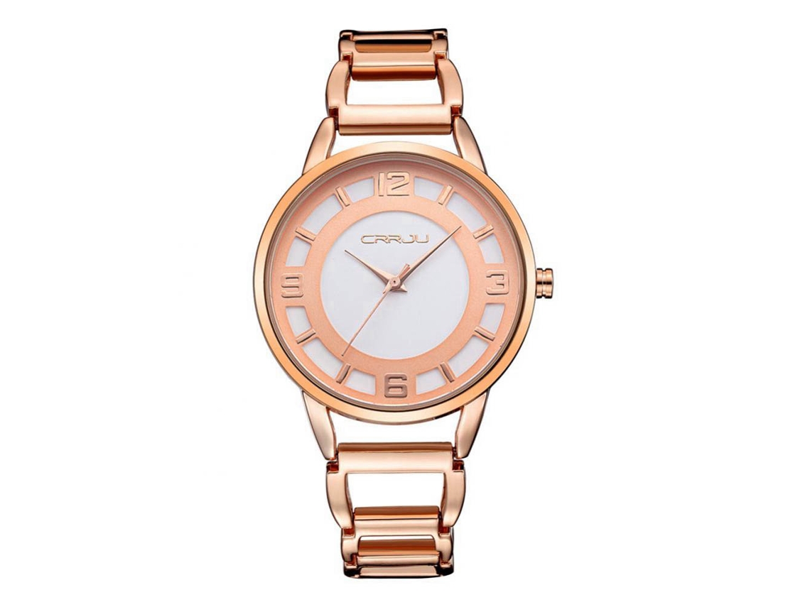 Relógio De Pulso Analógico Quartz Com Pulseira De Lona Padrão De Pato Rosa Zhoulianfa Para Mulher