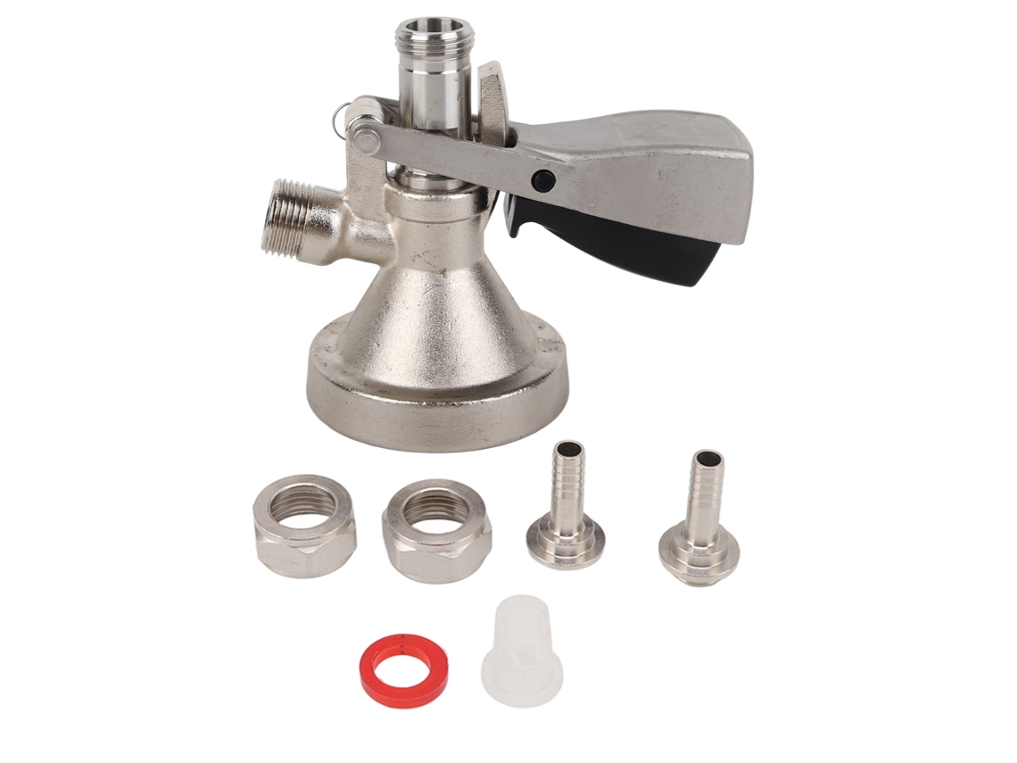 Conector G, Fuente de Cerveza de Acero Inoxidable, Latón, Hogar