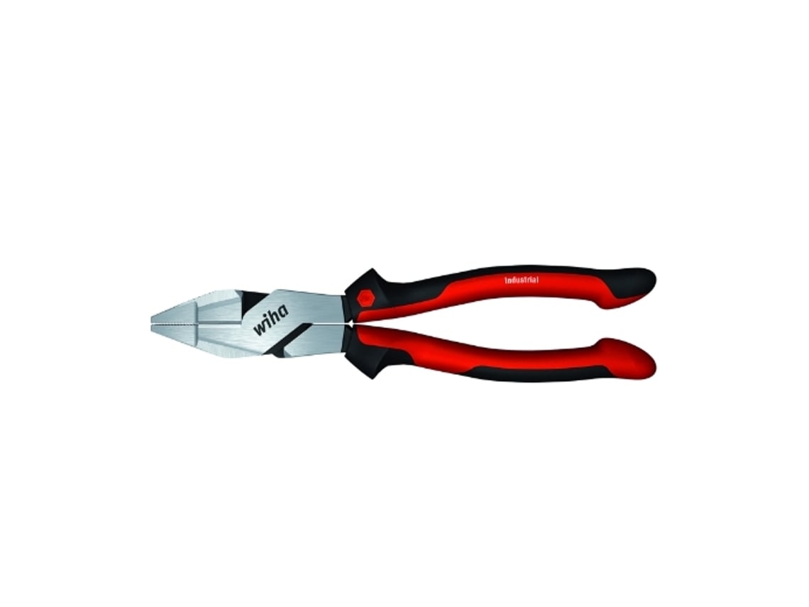 WIHA Lineman's Pliers Industrial con DynamicJoint® con filo de corte extralargo (40927)