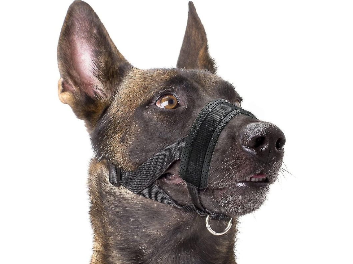 2026-boquilla Suave De Nylon Para Perros, Anti-mordedura, Anti-ladridos, Anti-mordisqueo, Ajustable (xl, Negro)