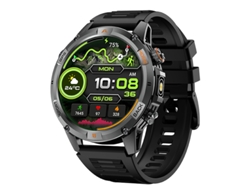 Reloj Inteligente Gps Yk15 De 146 Con Pantalla Ips Bluetooth Función De Seguimiento De Actividad Física Y Resistencia Al Agua Ip68 Negro.
