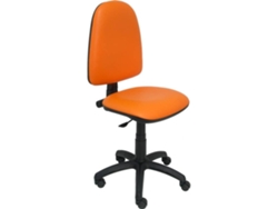 Silla de Escritorio Operativa PYC Ayna Naranja (Sin Brazos - Piel sintética)