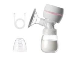 (blanco) Extractor De Leche Eléctrico Con Pantalla Led, Botella De 180 Ml, Sin Bpa, Funcionamiento Silencioso