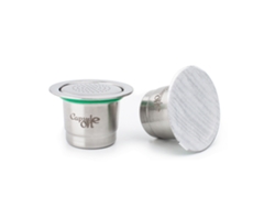 Cápsulas de café recargables de acero inoxidable reutilizables compatibles con Nespresso