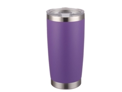 Taza Termo De Acero Inoxidable 20 Oz, Aislada Al Vacío, Tapa Magnética, Sin Bpa, Para Camping Y Senderismo (morado)