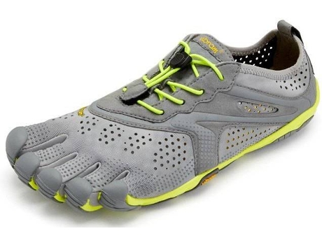 Zapato para Hombre VIBRAM FIVEFINGERS Trail Running V Run Gris para Montaña (EU 41)