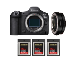 Canon Eos R5 Mark Ii + Ef-eos R + 3 Sandisk 512gb Extreme Pro Cfexpress Type B + Ebook “20 Consejos Para Fotos Que Impactan”
