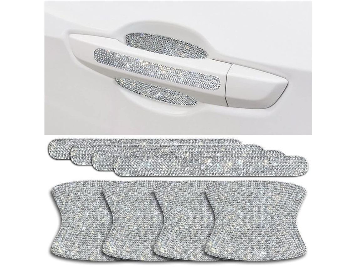 Adhesivos De Cristal Para Manijas De Puerta De Coche - 8 Piezas Protector Anti-rayas Universal Linjou