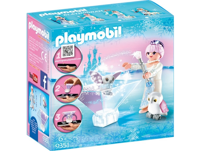 PLAYMOBIL Princess: Princesa de la Flor de Hielo (Edad Mínima: 6)