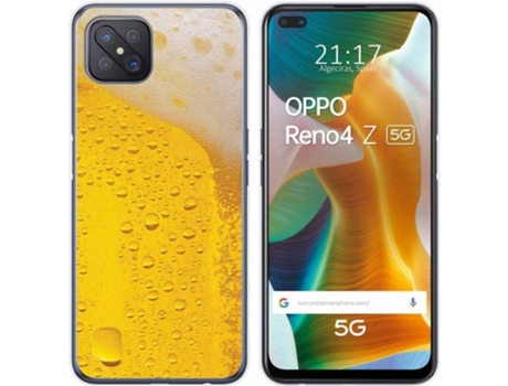 Carcasa Oppo Reno 4Z 5G TUMUNDOSMARTPHONE Cerveza