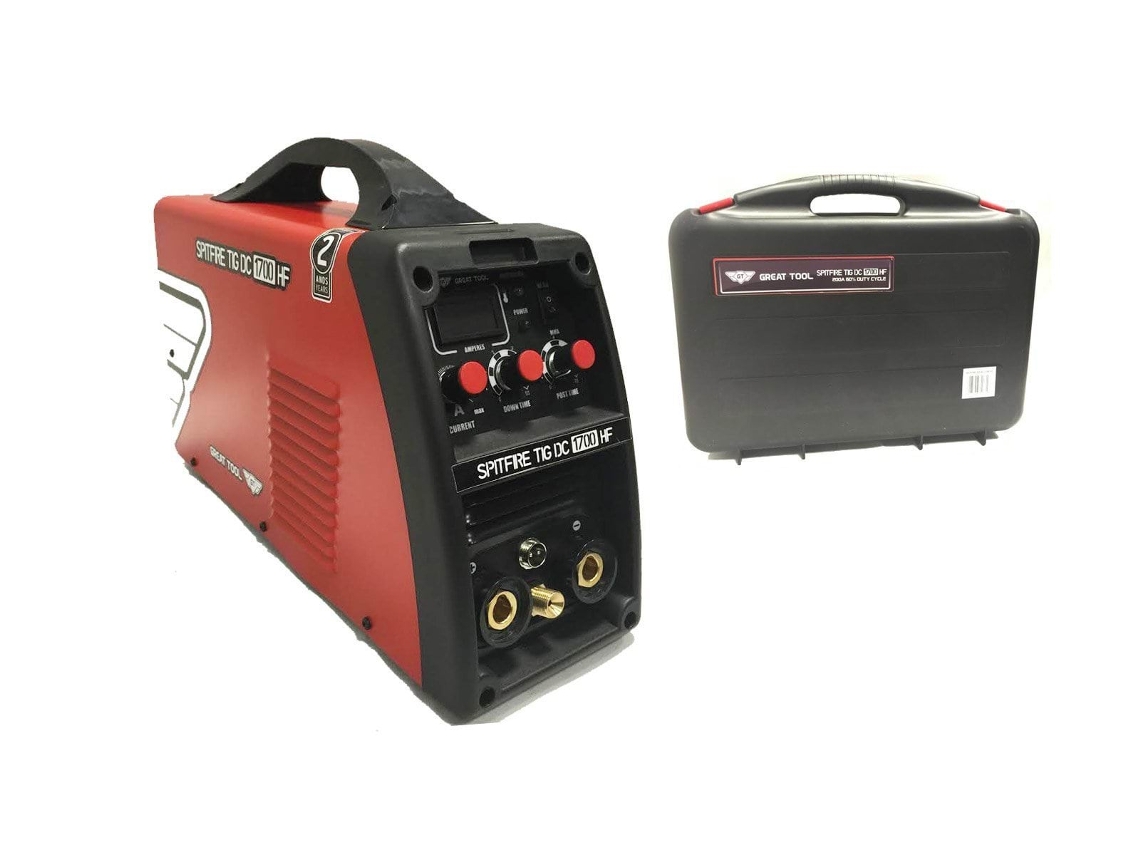 Máquina de soldar Spitfire TIG DC 1700 HF GREAT TOOL