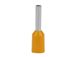 Yncm2026-500pcs Conectores De Terminal Tubular Aislado E1008 Terminales Cold Pressed Naranja
