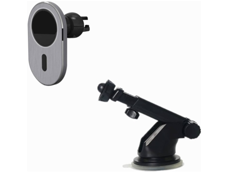 Cargador Veículo Qi Carrega Rapidamente Carregamento Rápido Sem para iPhone 12 Pro Max YIZHOOD Negro