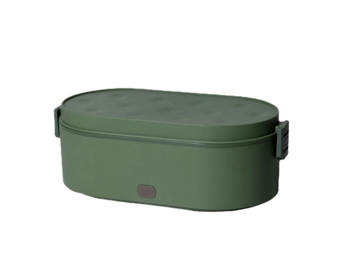 Rosa Mini Fiambrera Eléctrica Portátil 800ml Usb Calentar Alimentos Coche Hogar Acero Inoxidable Bento