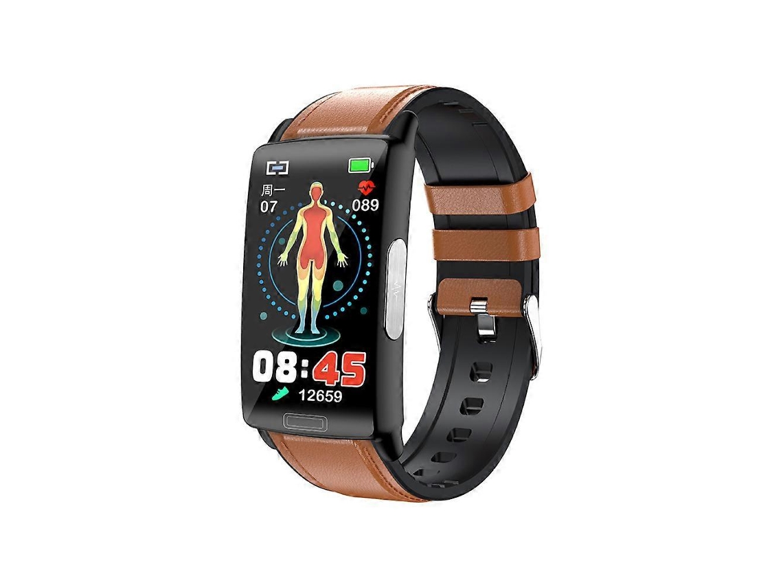 Reloj inteligente E610 con monitor de glucosa en sangre, azúcar, temperatura corporal, ECG, VFC, resistente al agua, Ly Ebike