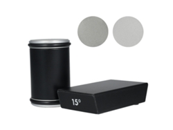Kit Para Afilar Cuchillos Con 2 Bloques De Lijado, Ángulos De 15 Y 20 Grados, Para Uso En La Cocina.