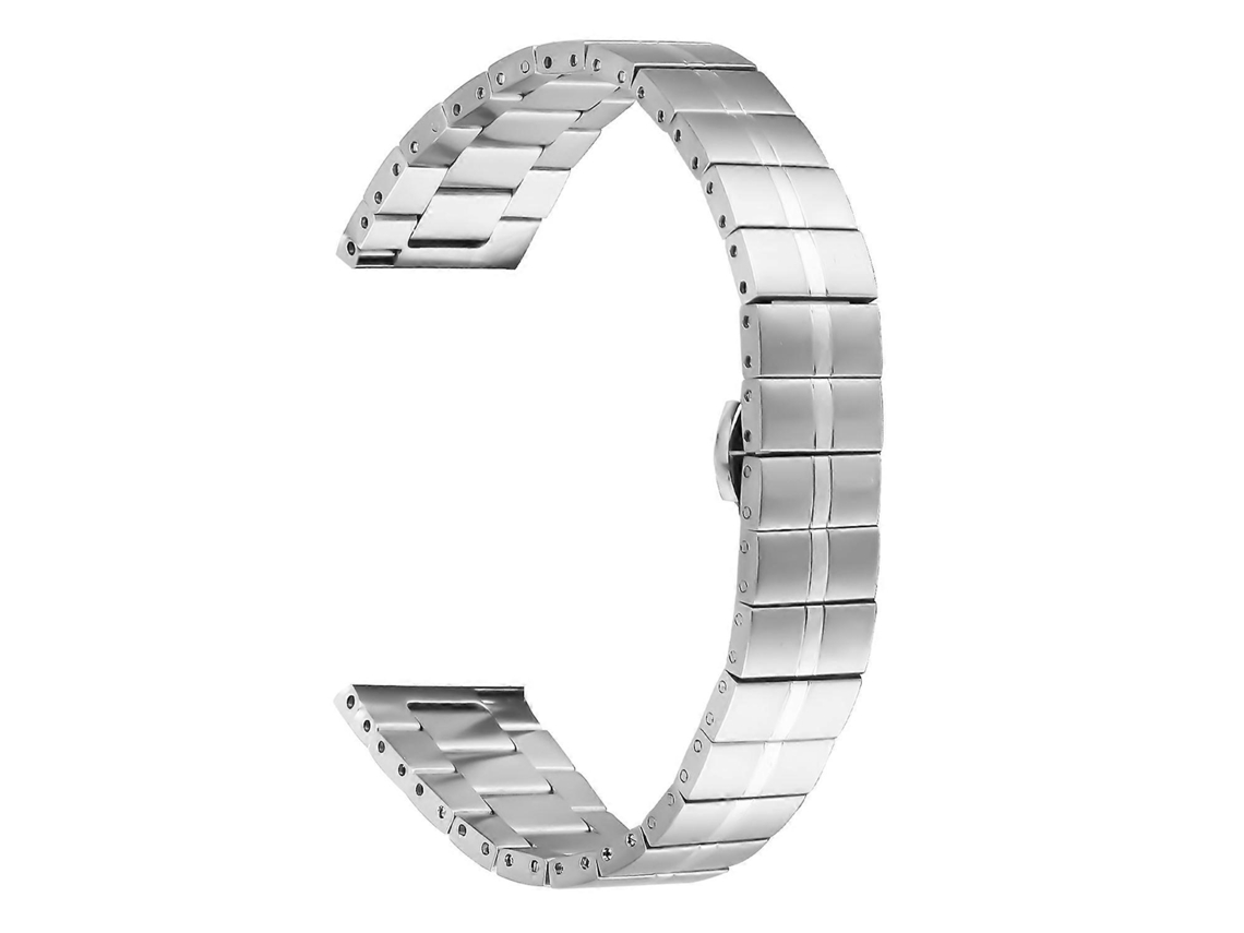 Correa de acero inoxidable tipo A para reloj inteligente Pebble Time Round/Pebble 2 Saisiyiky