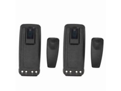 Bateria De Reposição Para Rádio Bidirecional 2600mah 7.4v Li-ion Com Clipe Para Motorola Dp3401 Dp3400 Xpr6350 Xpr6300
