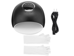 Lâmpada Uv Led De 84w Para Unhas Ferramenta De Manicure Secador De Esmalte Com Luvas