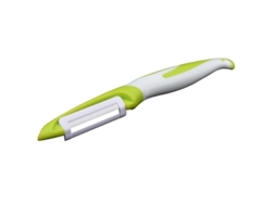 Pelador De Cerámica Con Mango Curvo Ergonómico Hoja Afilada Resistente A La Corrosión Para Verduras Y Frutas Herramienta De Cocina Peargreen A