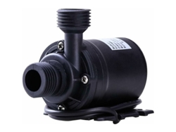 Bomba de agua sumergible sin escobillas de 12 V CC, 800 L/h, 5 m, para sistema de circulación solar de fuentes y piscinas.