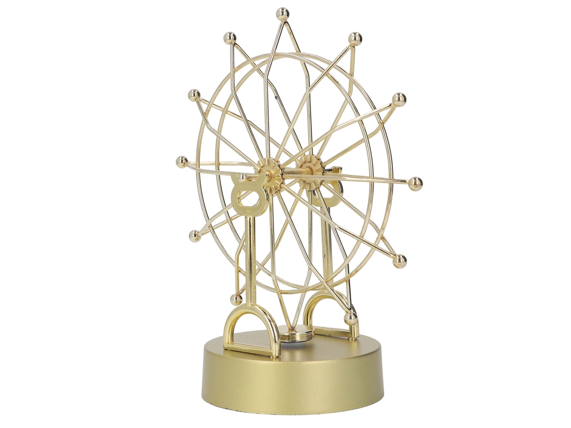Ats-juguete De Mesa De Rueda De Ferris Eléctrica Rotación Magnética Movimiento Perpetuo Decoración Hogar Oro