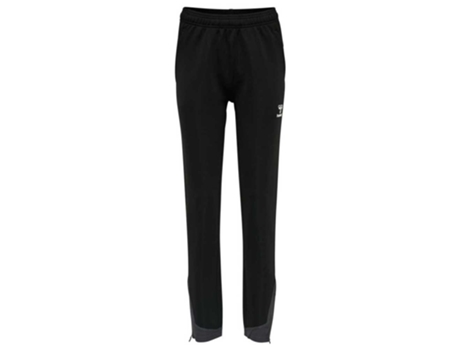 Pantalones para Mujer HUMMEL Lead Poly Negro para Fitness (XL)