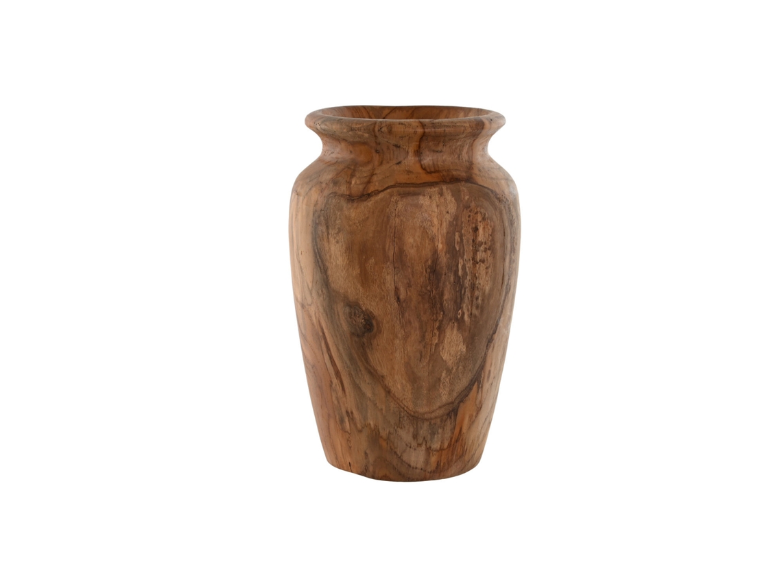 Jarron Teca Natural 24x24x39,5cm