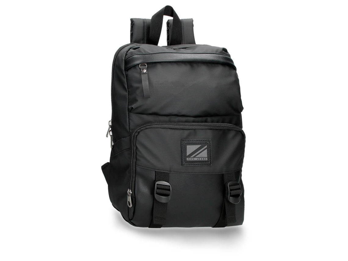Mochila PEPE JEANS (25 x 37 x 10 - Poliéster - Negro)