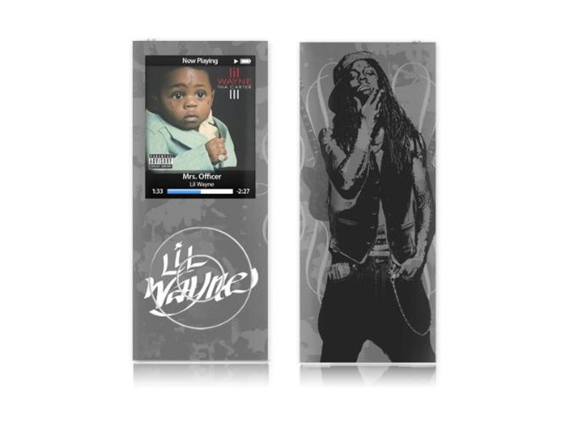 Funda para mp3/mp4 MUSICSKINS MS-LILW30005