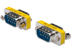 Adaptador de interfaz ASSMANN AK-610505-000-I D-Sub y 9-pin Azul y Metálico y Amarillo