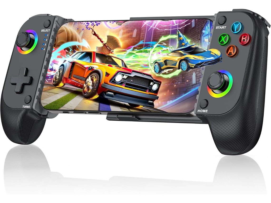 Control Portátil Inalámbrico Joysticks Hall Para Móviles Android Iphone Con Ps Remote Play Xbox Cloudno Original, Sin Marca