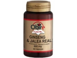 Complemento Alimentar OBIRE Ginseng Y Jalea Real (60 cápsulas de 600mg)