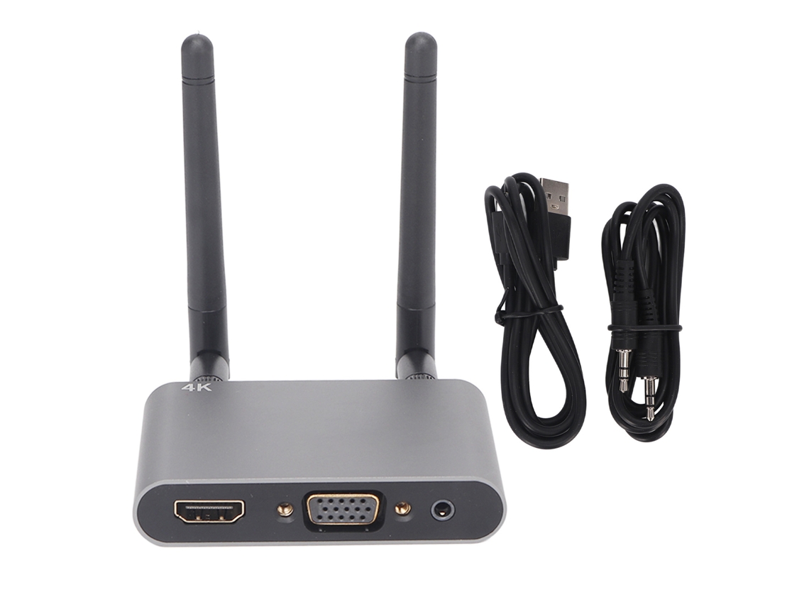 Receptor De Pantalla Inalámbrica (soporta Resolución Alta 4k, Soporta Wifi 2.4/5ghz)