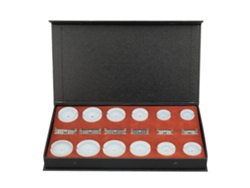 Juego de herramientas de reparación profesional, juego de matrices para biseles de relojes de 18 piezas