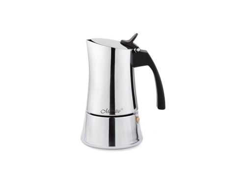 Cafetera Italiana FEEL MAESTRO MR-1668-6 Plateado Acero Inoxidable 18/10 300 ml 6 Tazas
