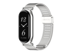 Correa Smartwatch para Xiaomi Mi Band 6/5/4/3 Milan Buckle Plus Gt4 Acero Inoxidable-Plata YUYSAN