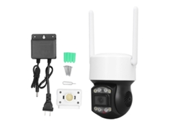Câmera de Vigilância Wifi Outdoor 2mp 1080p Rastreamento Automático Visão Noturna Colorida Intercom Bidirecional Ip66