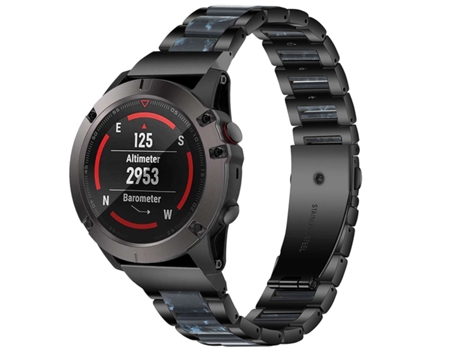Correa Acero Inoxidável + Resina Safira para Amazfit T-Rex