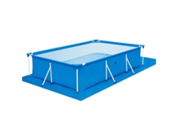 Almohadilla Para Piscina Inflable (azul)