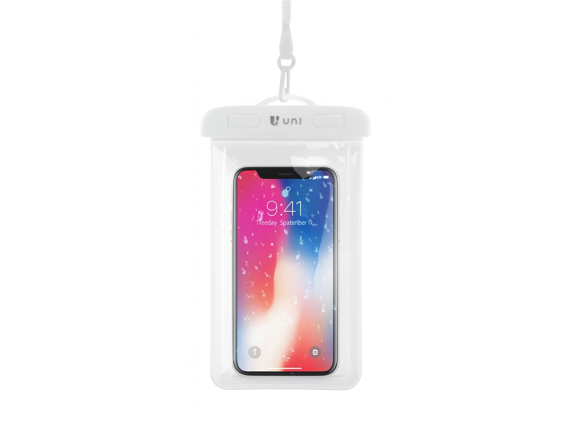 Bolsa Waterproof Para Apple Iphone 17 Pro Max Unico Wj9295 Branco