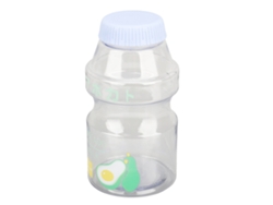 Botella De Agua Innovadora Con Diseño De Dibujos Animados, Libre De Bpa, Reutilizable, Transparente, Ideal Para Deportes Al Aire Libre Y Viajes, 480 Ml (16 Oz).